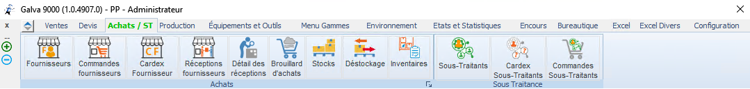 Module Achats